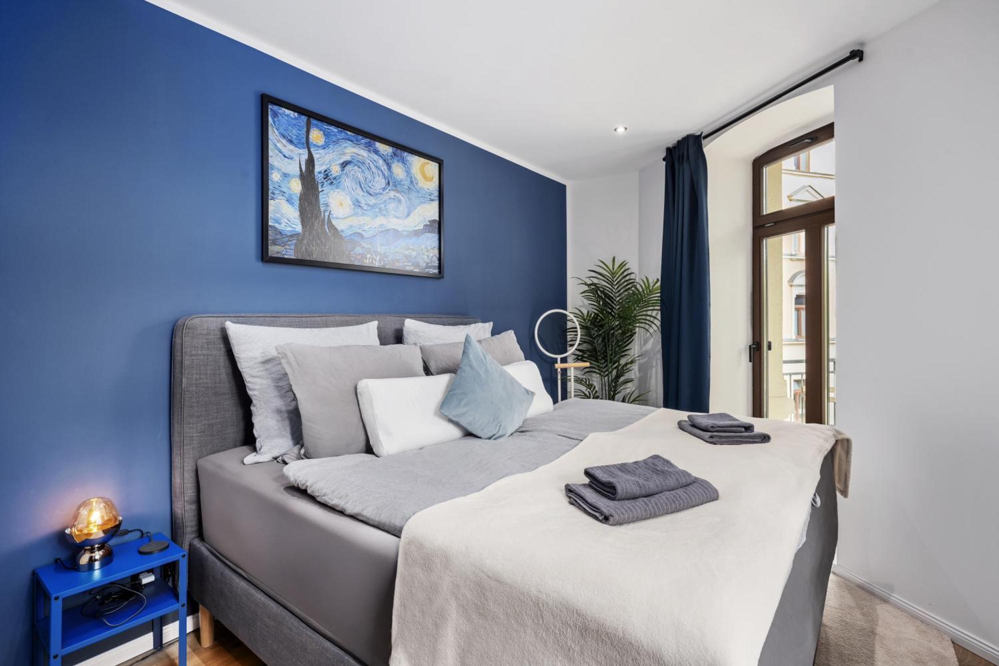Edler Wohnraum Schlossteich-Suite 3 Sz Mit Zwei Balkonen, Kaffeevollautomat, Kamin, Klima, Lift & Zwei Parkplaetzen Chemnitz Exterior foto